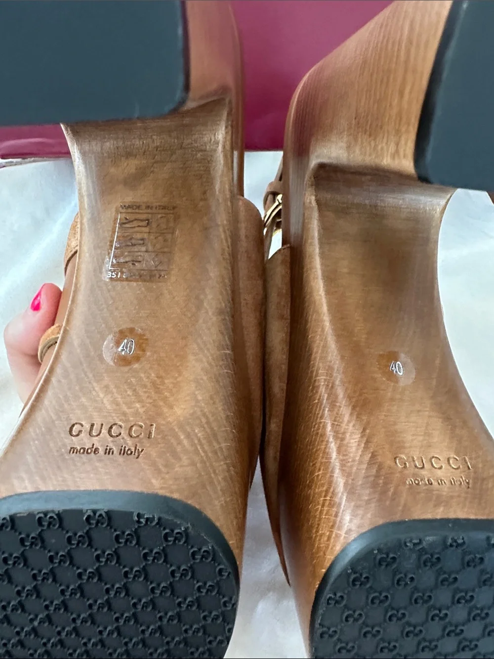 Gucci chic platform